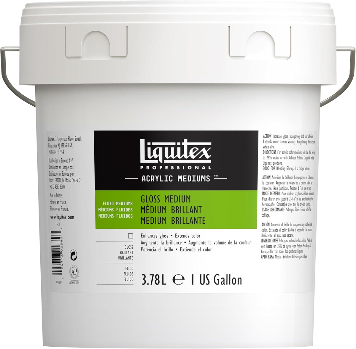 Liquitex Professional Fluid Medium, 3.78L (128-oz), Gloss
