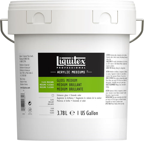 Liquitex Professional Fluid Medium, 3.78L (128-oz), Gloss