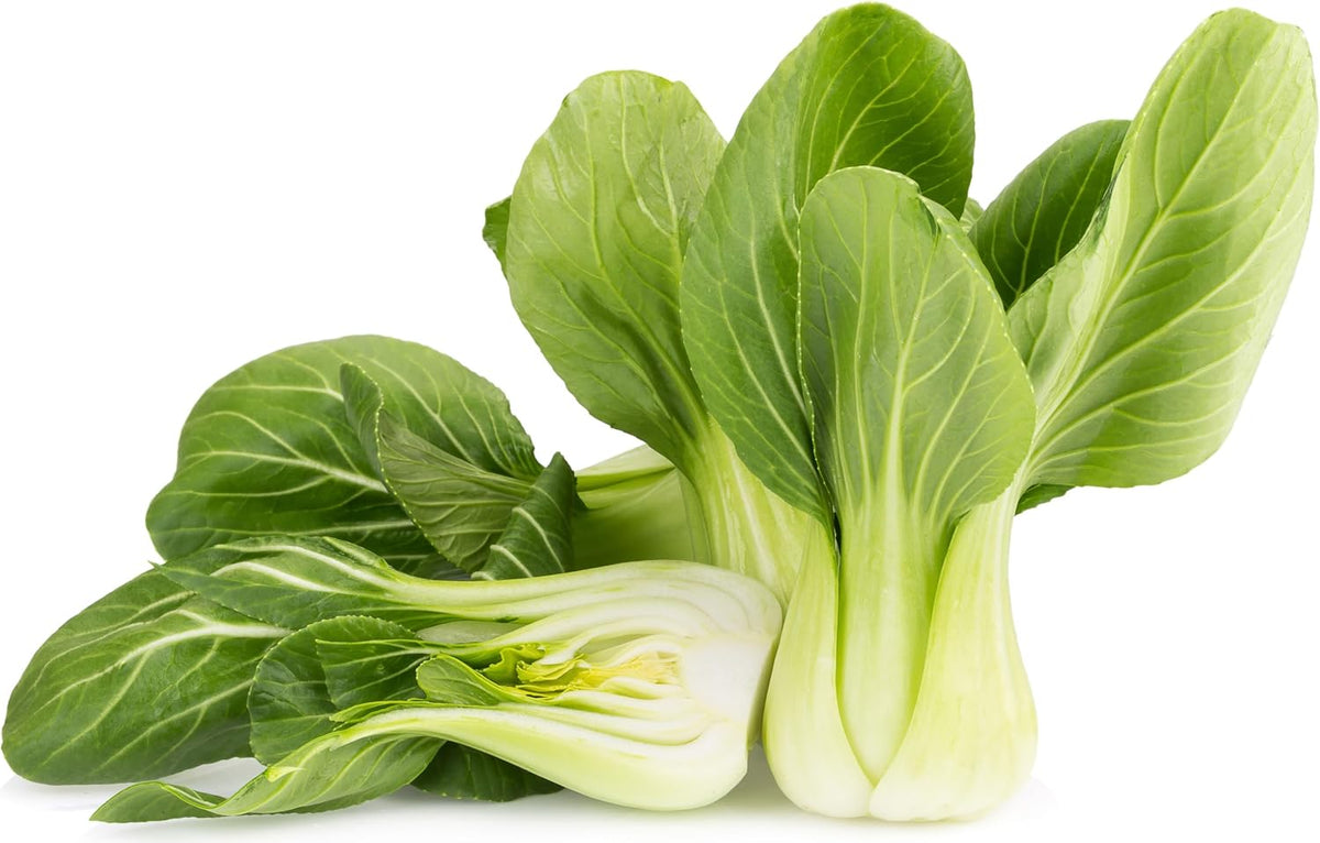 1000 Baby Bok Choy Seeds - Shanghai Green Stem - Heirloom Non-GMO Vegetable Seeds for Planting - AKA Pak Choi, Pok Choi, Chinese Cabbage