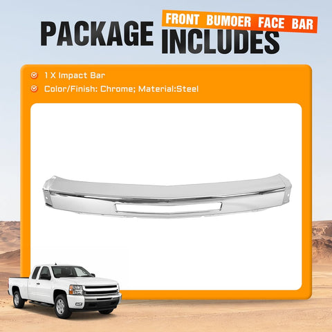 ECOTRIC Impact Bar Compatible with 2007-2013 Silverado 1500 2500 3500