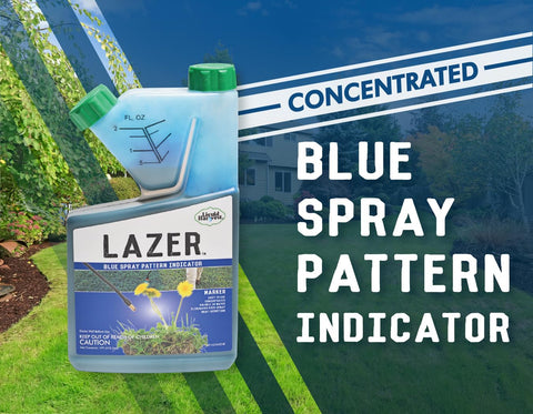 Liquid Harvest Lazer Blue Concentrated Spray Pattern Indicator - 16 Ounces