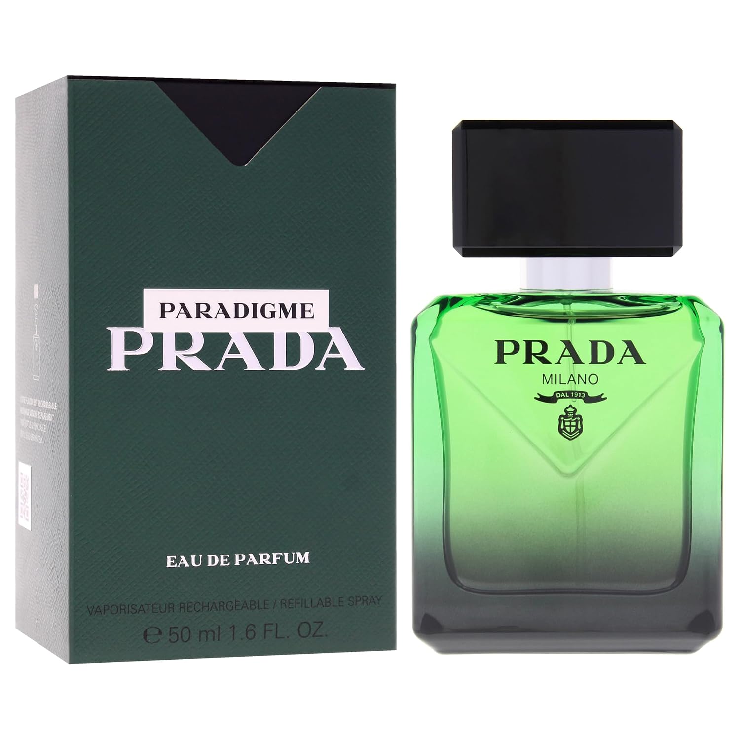 Prada Paradigme Men 1.6 oz Eau de Parfum Rechargeable Spray