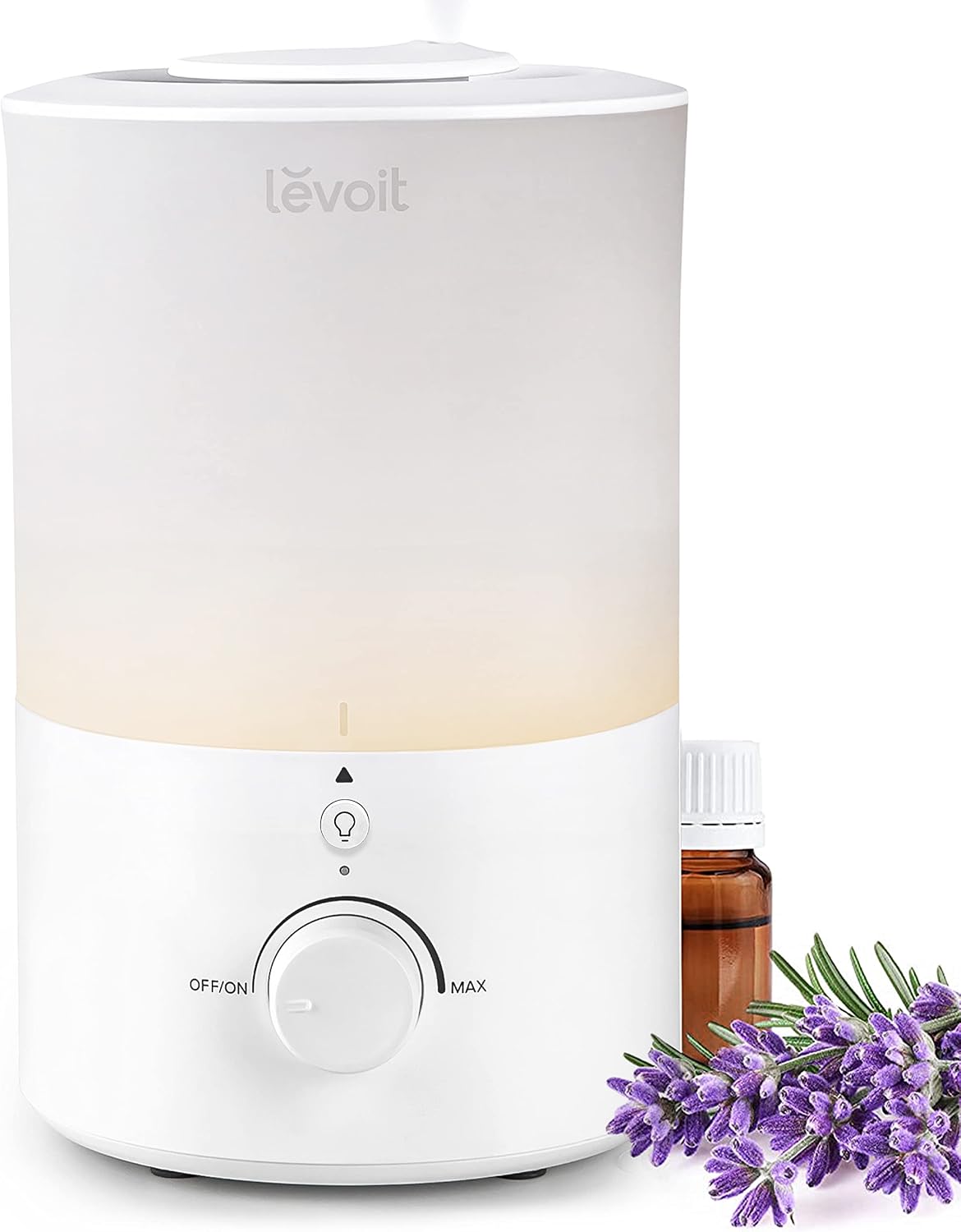 Levoit Top Fill 3L Humidifiers for Bedroom with Night Light, Cool Mist