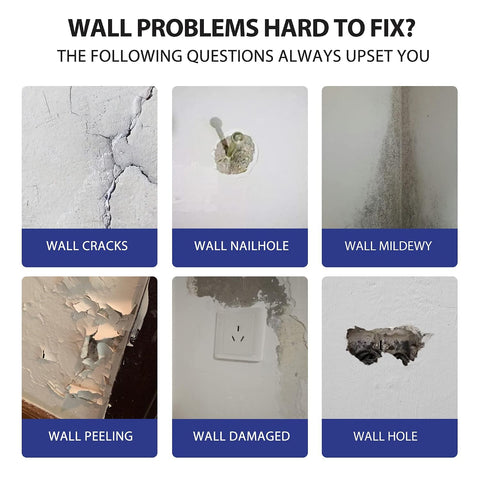Drywall Repair Kit, 2-Pack Wall Mending Agent, Wall Spackle with Tools
