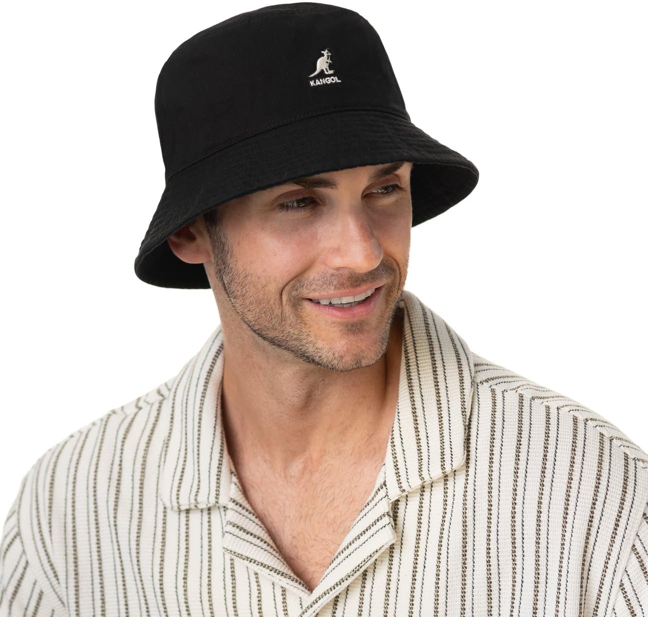Kangol Washed Bucket Hat Lemon Sorbet