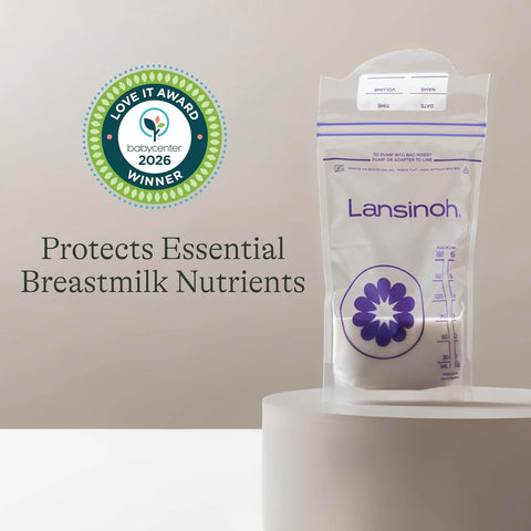 Lansinoh Breastmilk Storage Bags, 6 Ounce, 200 Count