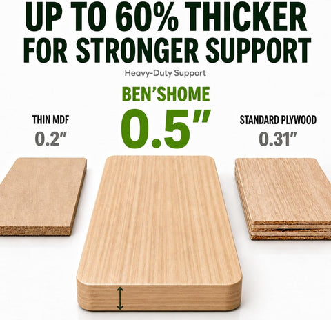 BEN'SHOME Loveseat Cushion Support Board, Sagging Couch 38-45" x 19.7"