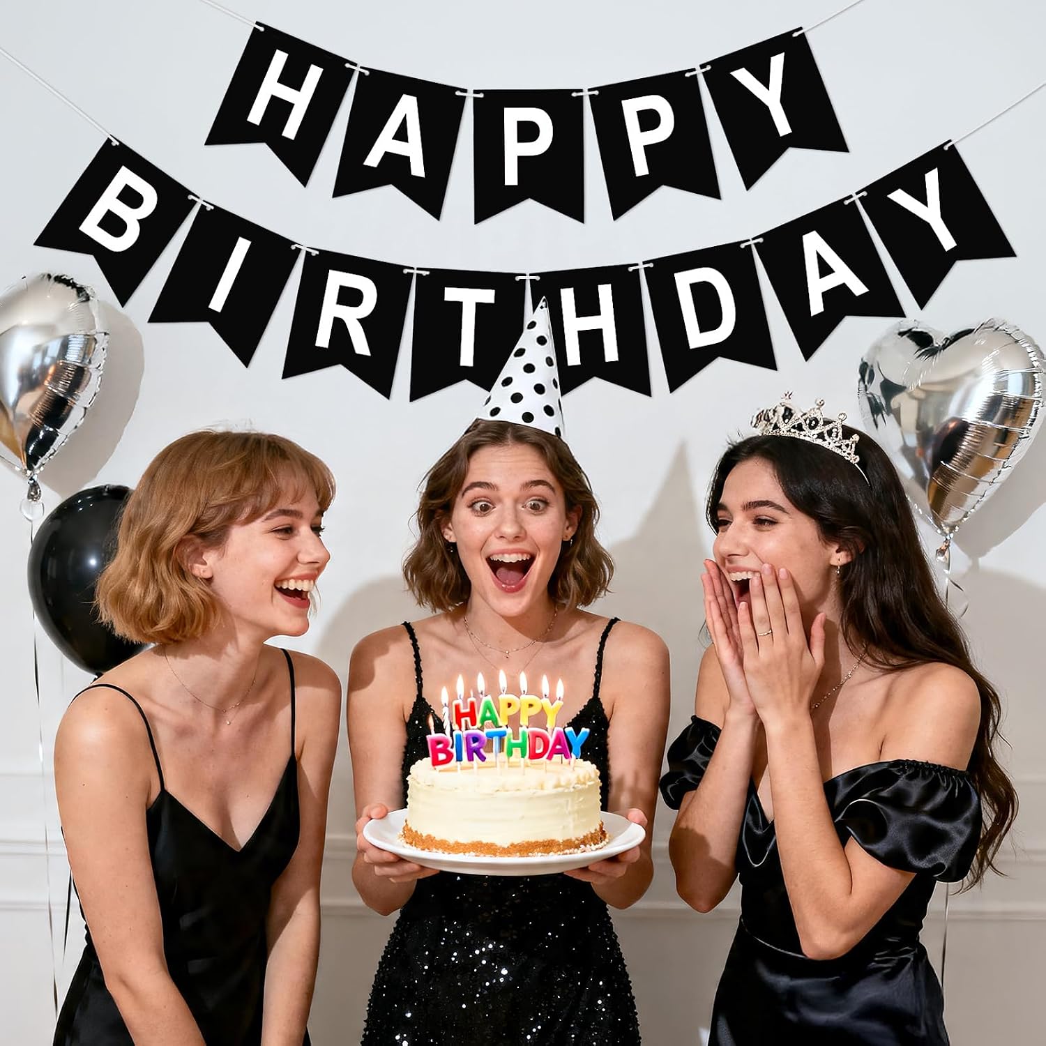 Happy Birthday Banner Birthday Party Banner NO DIY Happy Birthday Sign