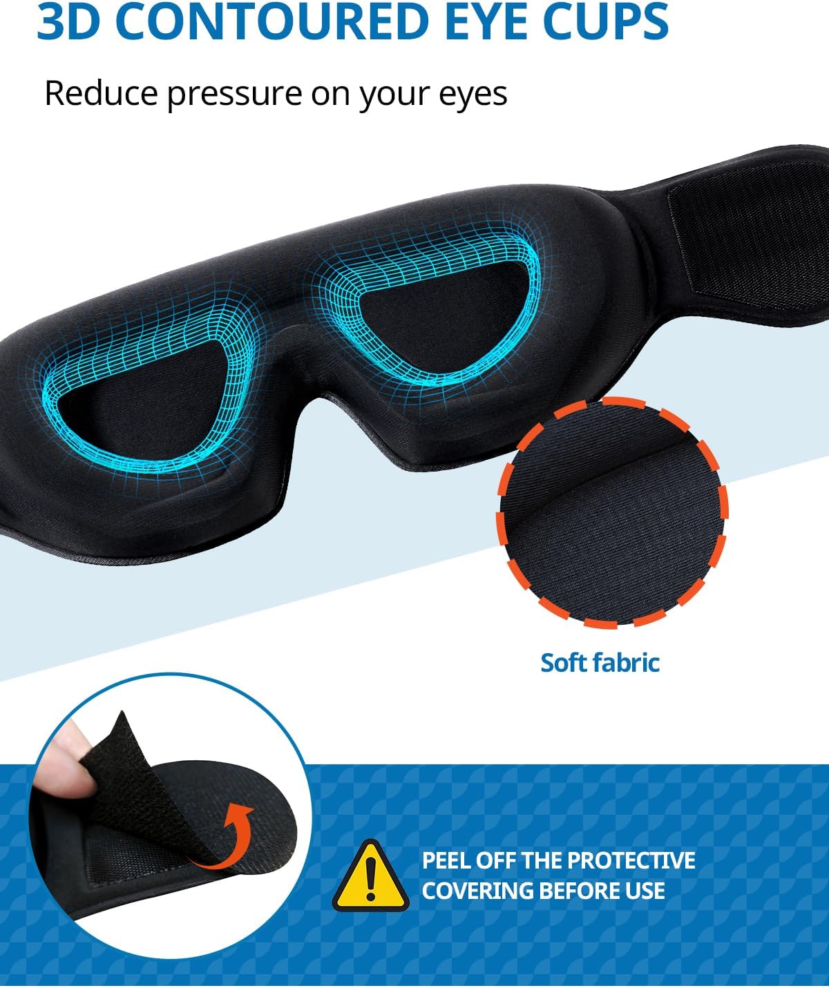 SARISUN Travel Pillows for Airplanes, Stable Head Support, Travel Essential