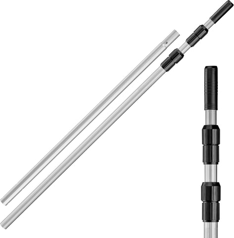 Swimming Pool Pole // Telescopic Aluminum Pool Pole for Cleaning -15 Feet