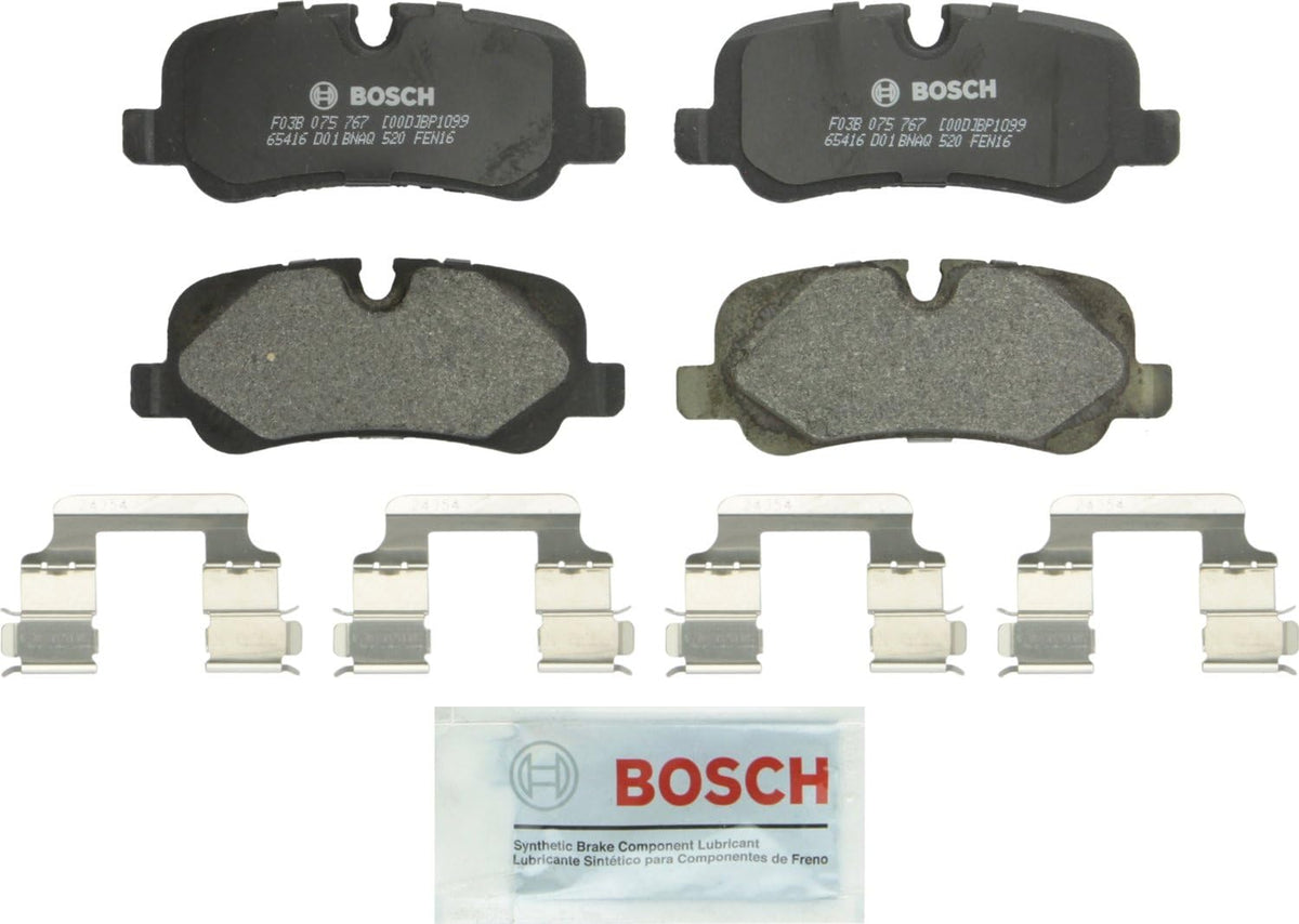 BOSCH BP1099 QuietCast Premium Semi-Metallic Disc Brake Pad Set - Rear