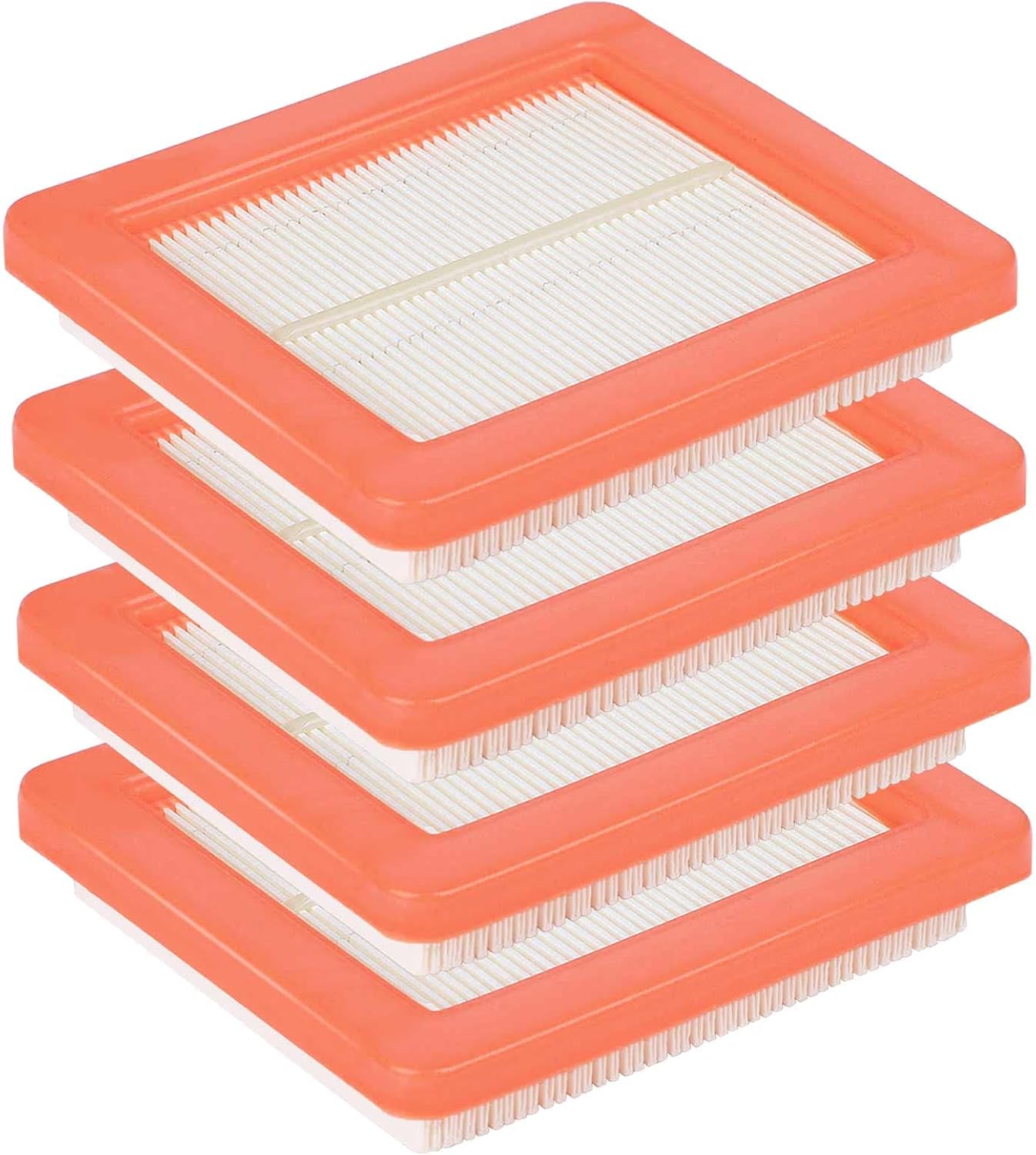 Emmawin 17211-Z8B-901 Air Filter, 4 Pack HRX217 Air Filter for Honda GCV160LA1 GCV190LA Engine Harmony II HRR216 HRR216K9VKAA HRS216 HRN216 Walk Behind Mower