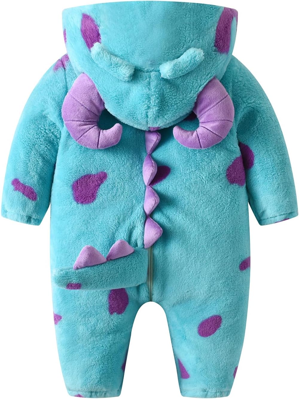 Baby Boy Girl Holloween Costume Cute Blue Monster Jumpsuit Costumes Infant Toddler Kids Cosplay Outfit