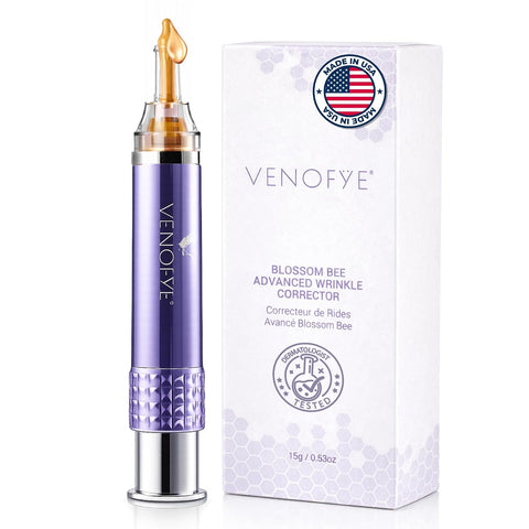 Venofye Blossom Bee Advanced Wrinkle Serum - with Bee Venom - 0.53 Oz