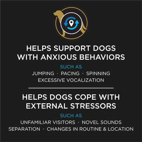 Pro Plan Veterinary Supplements Calming Care Dog Supplements - Supports Dogs with Everyday Stress, Anxious Behaviors