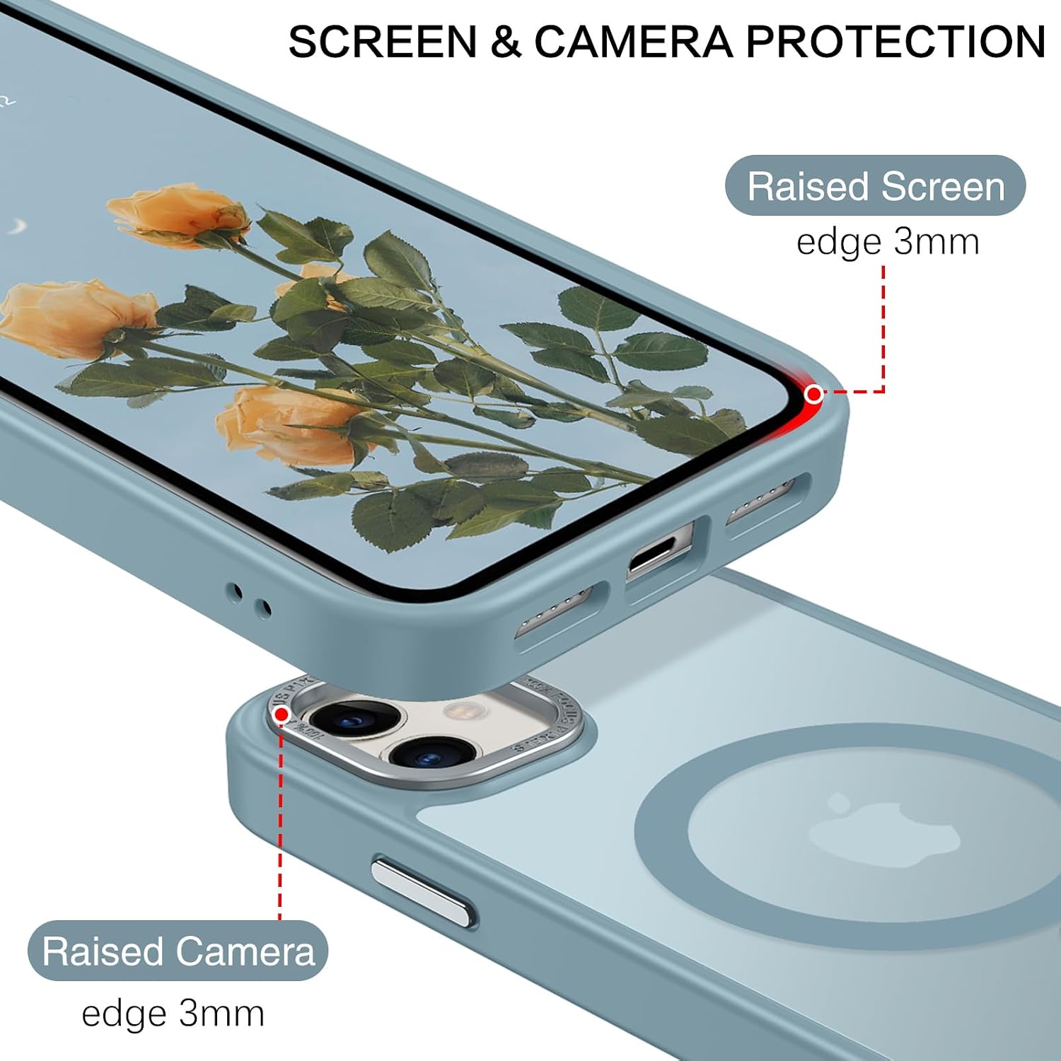 BENTOBEN for iPhone 11 Phone Case, Phone case iPhone 11 Magnetic Case [Compatible with MagSafe] Translucent Matte Slim Shockproof Anti-Fingerprint Anti-Scratch Protective Cover for iPhone 11 6.1’’
