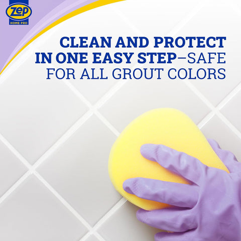 Zep HomePro Foaming Miracle Grout Cleaner & Protectant - 32oz-(Pack of 1)