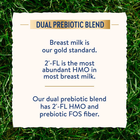 Similac Dual Prebiotic Blend, Baby Formula with Iron, Milk-Based Powder, 0-12 Months, 30.8-oz Can