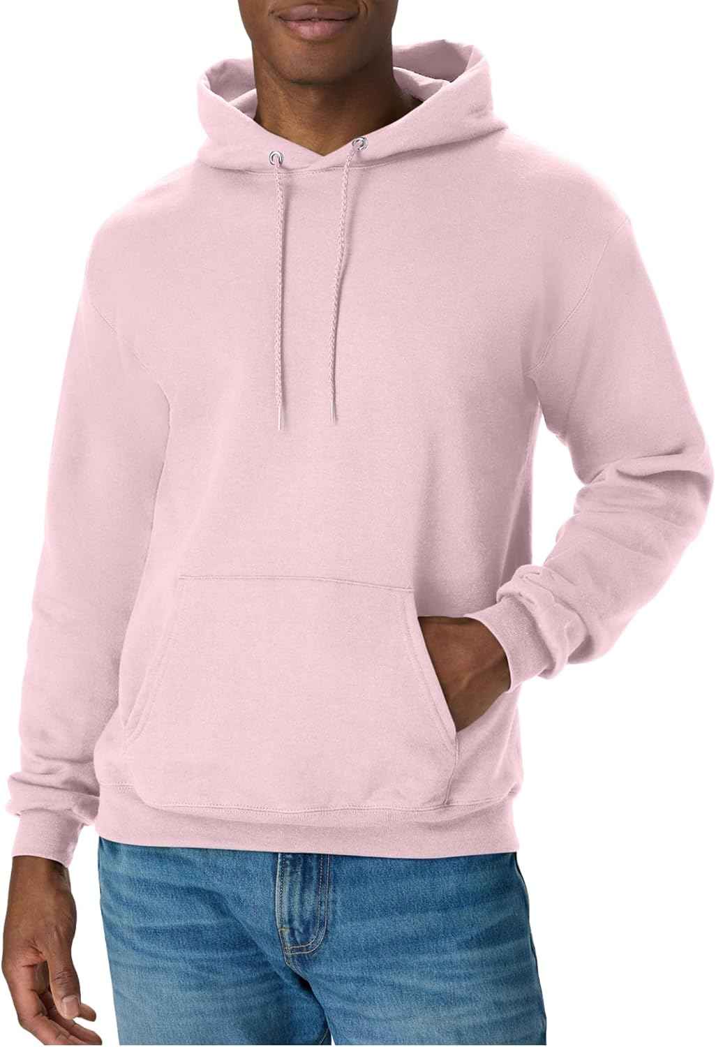 Hanes Men's Hoodie - EcoSmart Fleece Hooded Sweatshirt for Men & Women - Midweight Fleece - Big & Tall Available