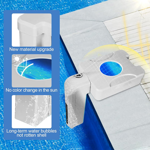 2026 Upgrade Automatic Pool Filler, Pool Water Leveler Auto Fill, Pool Auto Fill Float Valve, Water Leveler Control Sentry, Swimming Pool, Spa, Pond Water Leveler filler automatic, 5 Years Warranty