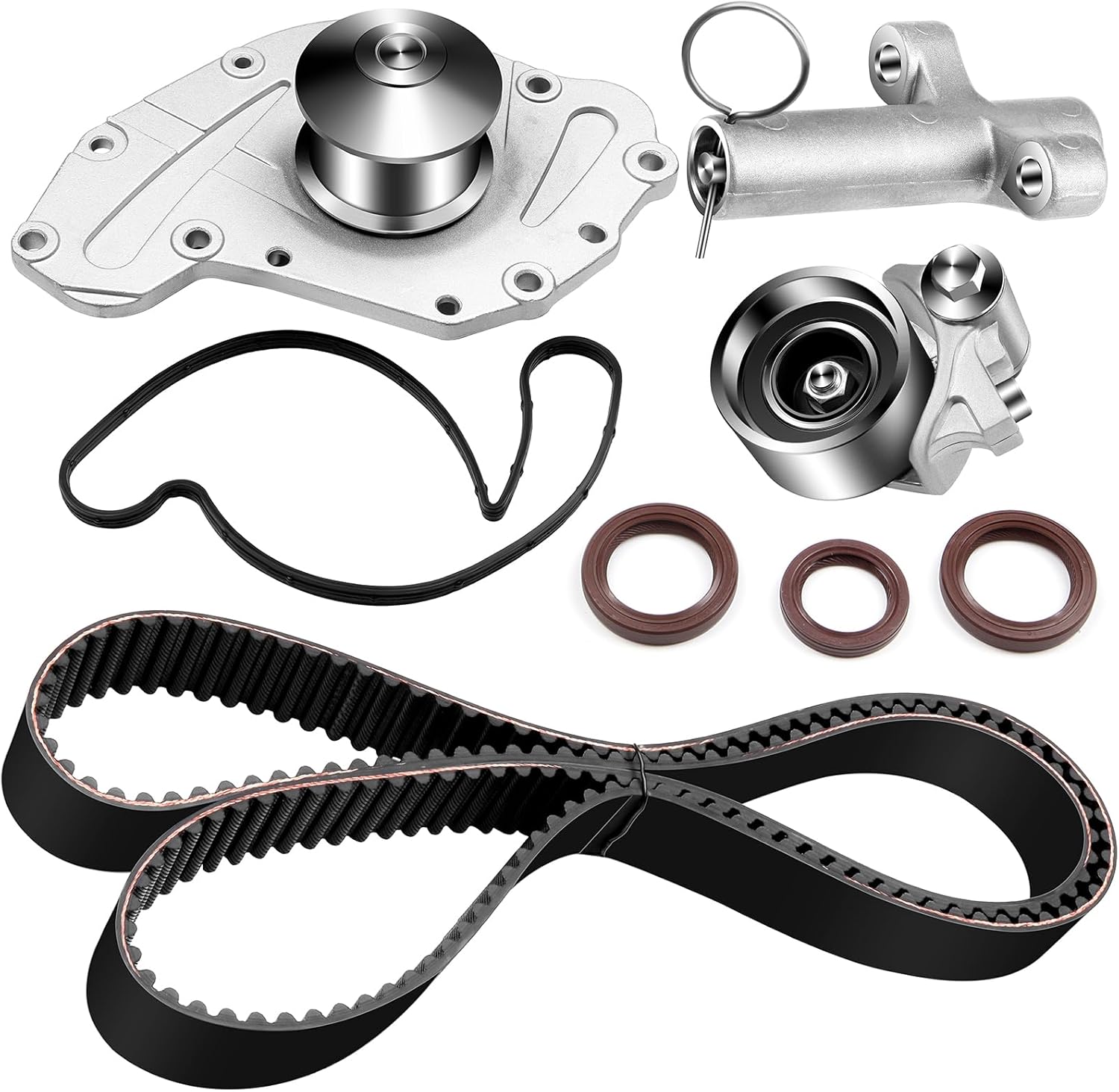 ASAPE Timing Belt Kit & Water Pump Fit for 2009-2010 for Dodge Journey