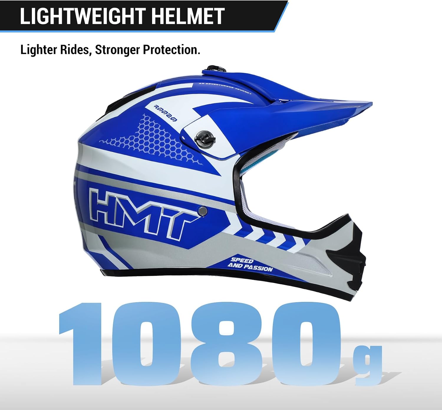 Youth Kids Dirt Bike Helmet DOT Approved, Full Face Motocross Set