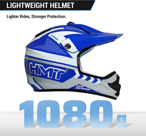 Youth Kids Dirt Bike Helmet DOT Approved, Full Face Motocross Set