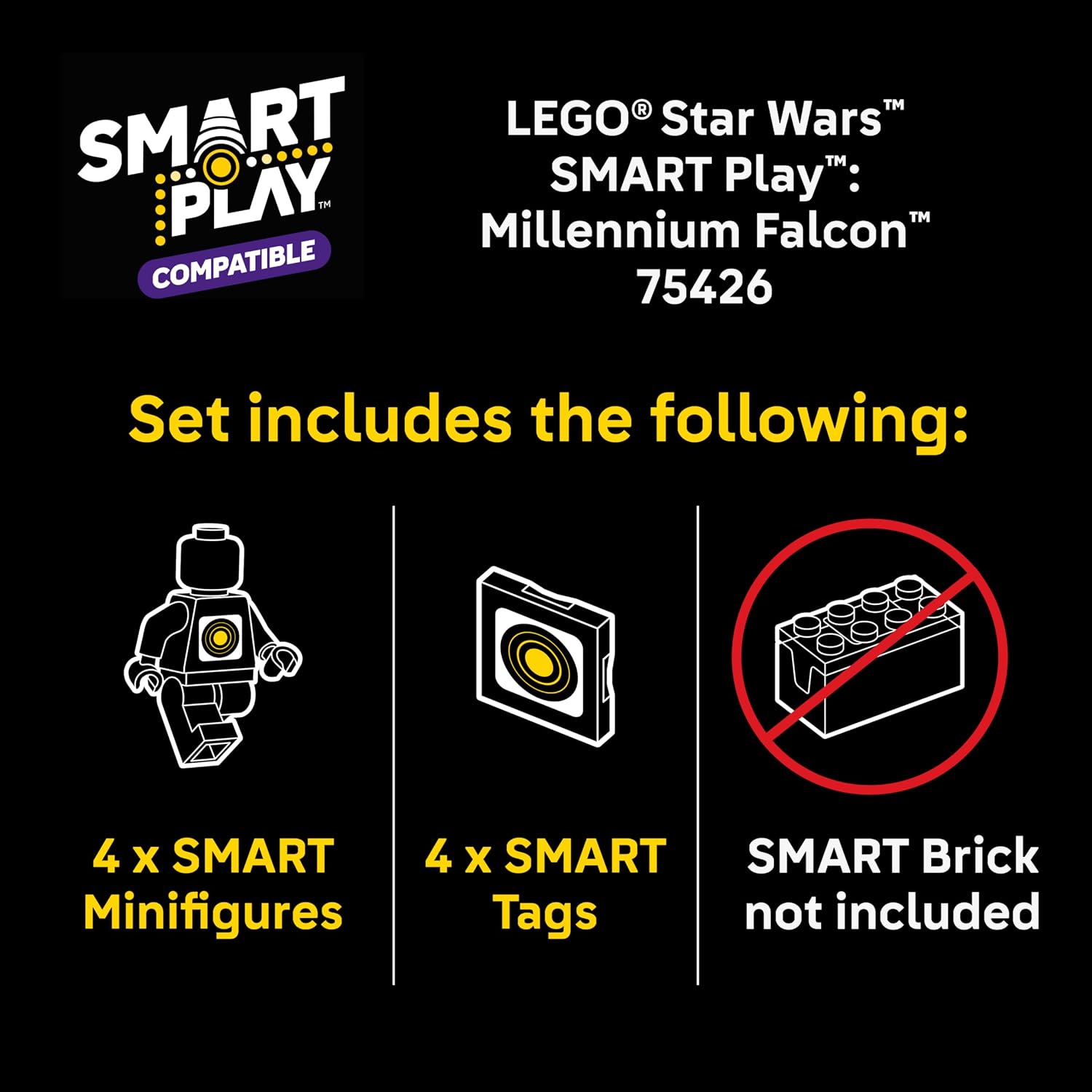 LEGO Star Wars SMART Play: Millennium Falcon 75426