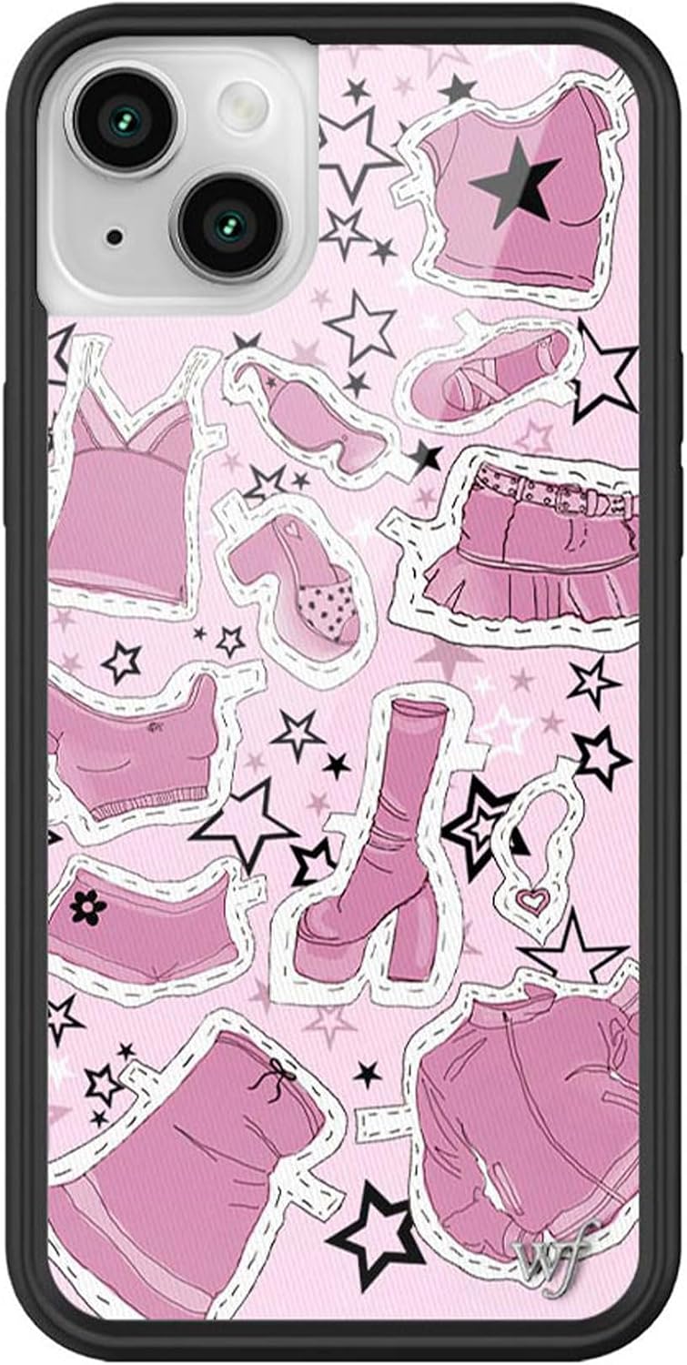 Wildflower Cases - iPhone 13/14 Compatible - Polka Dot - Yellow & Pink