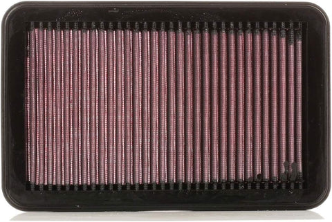K&N High-Flow Original Lifetime Engine Air Filter: Washable, 33-2676