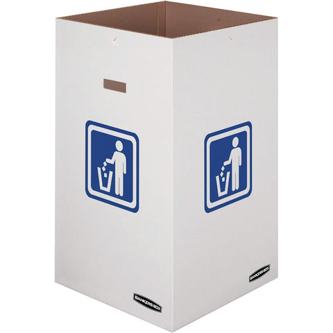 Bankers Box 10-Pack 50 Gallon Cardboard Trash/Recycling Containers