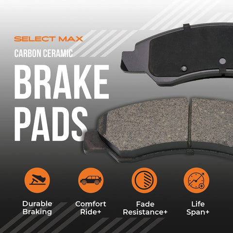 MAX Advanced Brakes Rear Brake Kit for Escape, Edge, Fusion and Lincoln