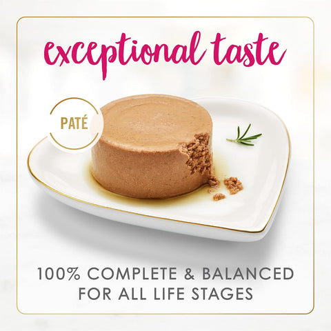 Fancy Feast Chicken Feast Classic Pate Collection Grain Free Wet Cat Food Multi-Pack - (Pack of 24) 3 oz. Pull-Top Cans