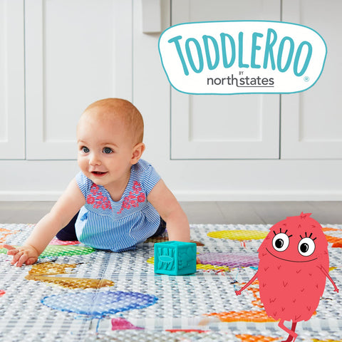 Toddleroo Superyard Wall Mount Kit for Barrier Conversion; Gray