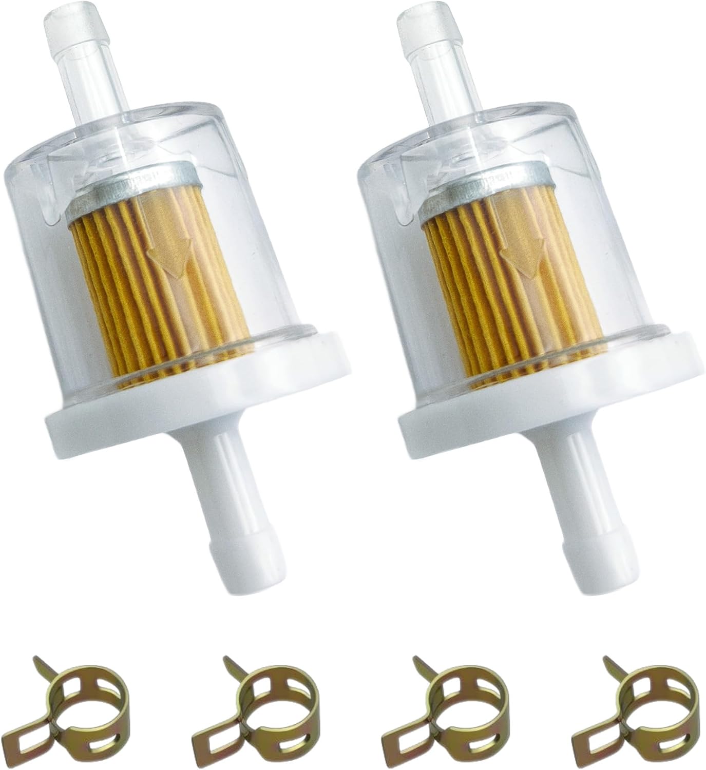 Strongthium 691035 493629 1/4" 40 Micron Inline Fuel Filter Kit