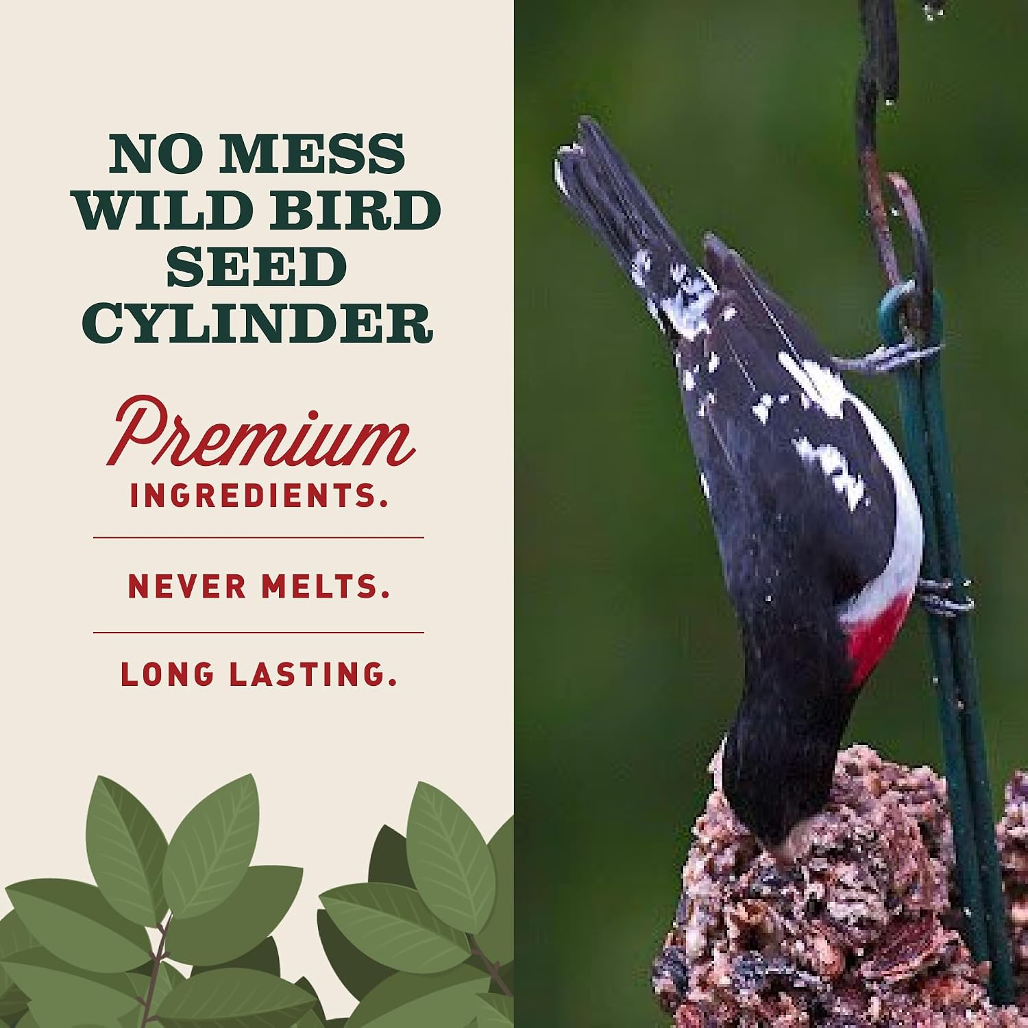Mr. Bird WildBird Feast Cylinder, 4-Pack, 4 lbs