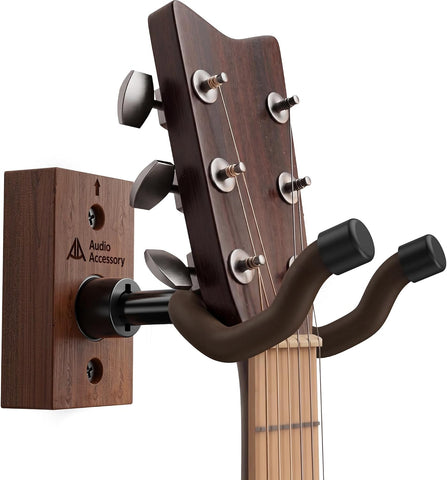 Guitar Wall Mount, Nitro-Safe Soft Padded Hook Guitar Hanger Wall Mount