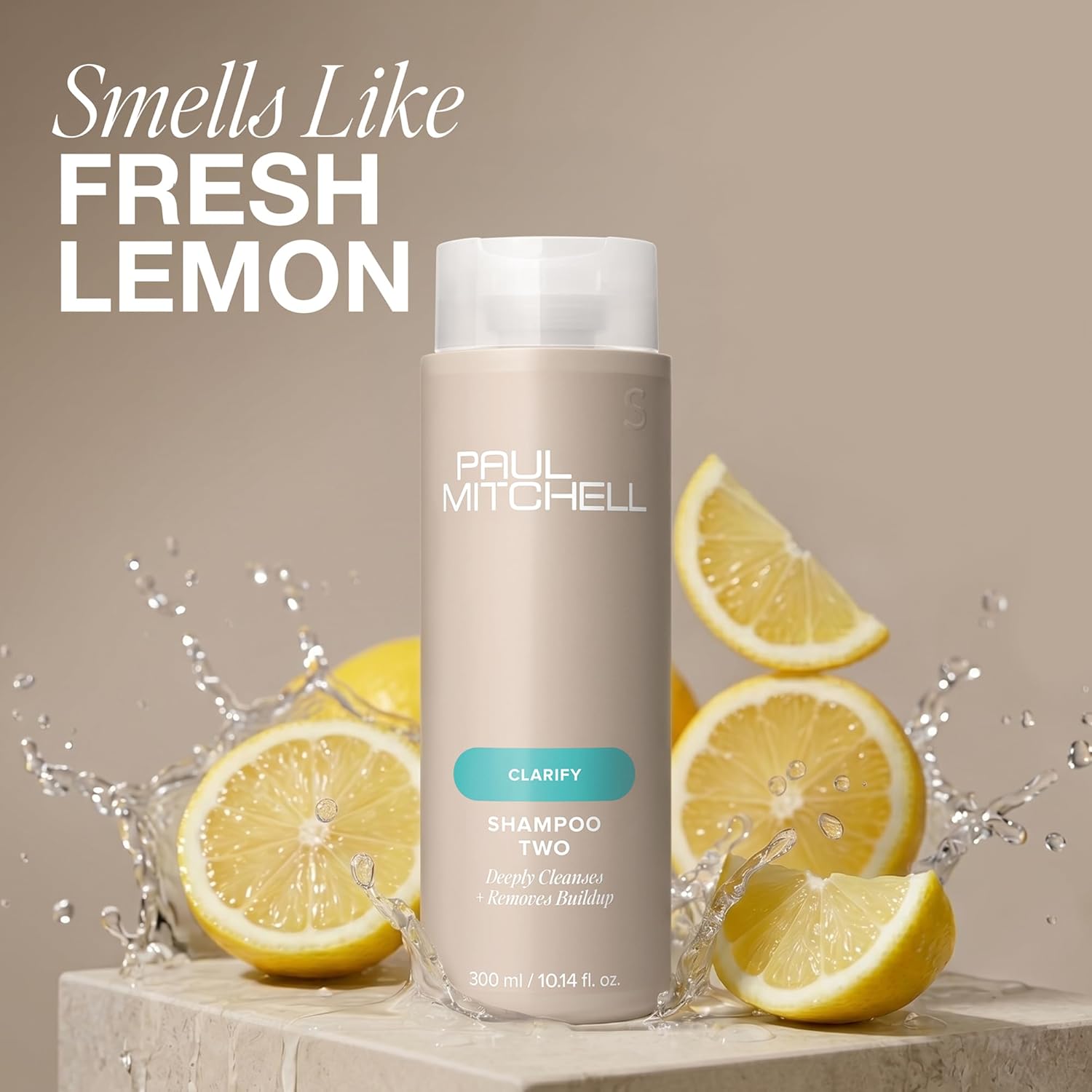 Paul Mitchell Shampoo Two, Clarifying Shampoo, Deep Cleanses + Removes Buildup, For All Hair Types, Especially Oily Hair