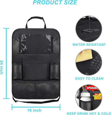 Matenf Backseat Car Organizer with 9 Storage Pockets