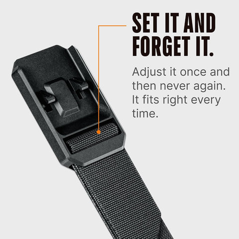 Groove Life Groove Belt, Men's Adjustable Stretch Belt with Magnetic Buckle