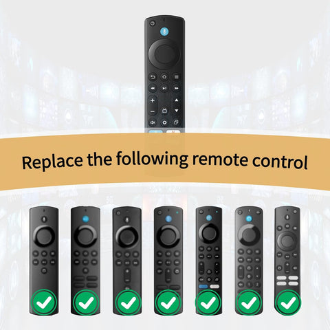 Replacement Voice Remote for Fire Stick, TV Cube, Amazon Fire Smart TV
