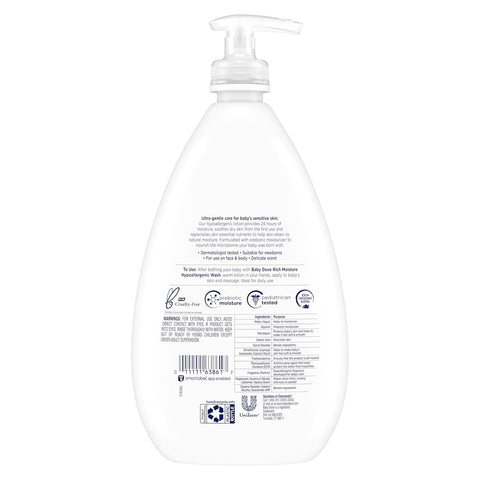 Baby Dove Sensitive Skin Care Body Lotion Rich Moisture 20 oz