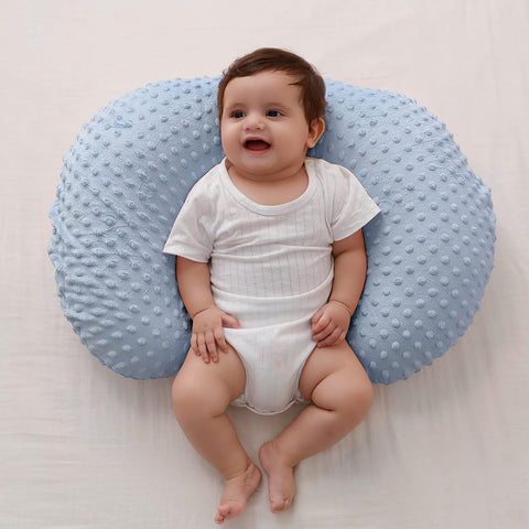Nursing Pillow and Body Positioner with Premium Slipcover