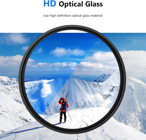 NEEWER 62mm MRC UV Protection Filter 30 Layer Multi Resistant Nano Coatings/HD Optical Glass/Water Repellent/Scratch Resistant/Aluminum Alloy Ultra Slim Frame/Ultraviolet Filter