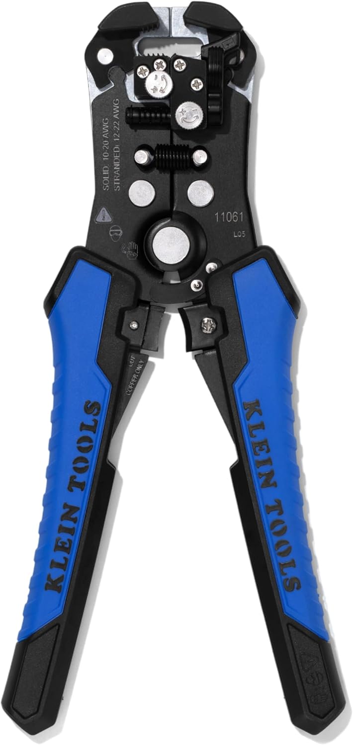 Klein Tools 11061 8-Inch Self-Adjusting Wire Stripper/Cutter
