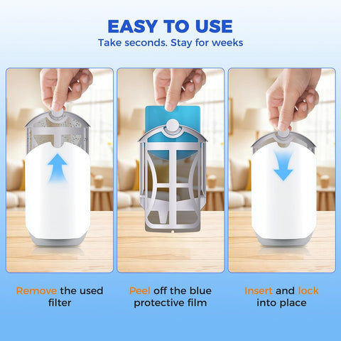 16 Pack Flying Insect Trap Refills, Compatible with M364 M364A and Max - Easy to Use