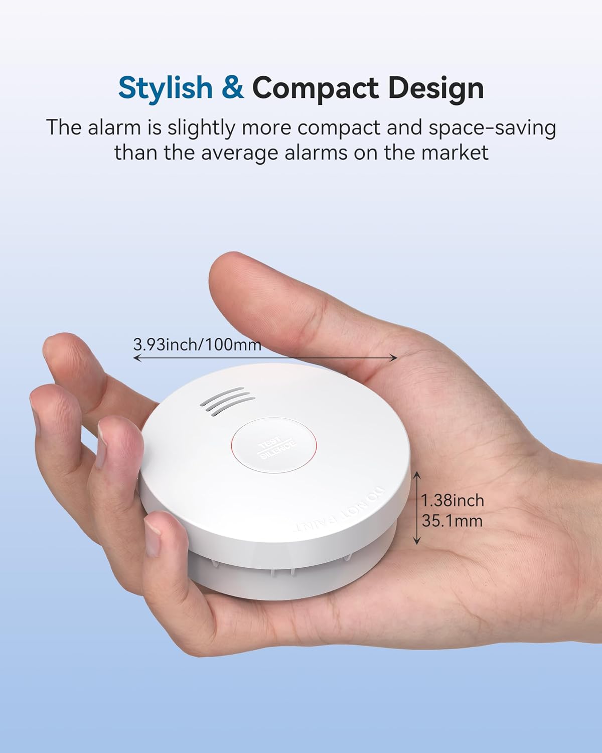 SITERWELL Smoke Detector, Smoke Alarm Detectors 10 Year Battery