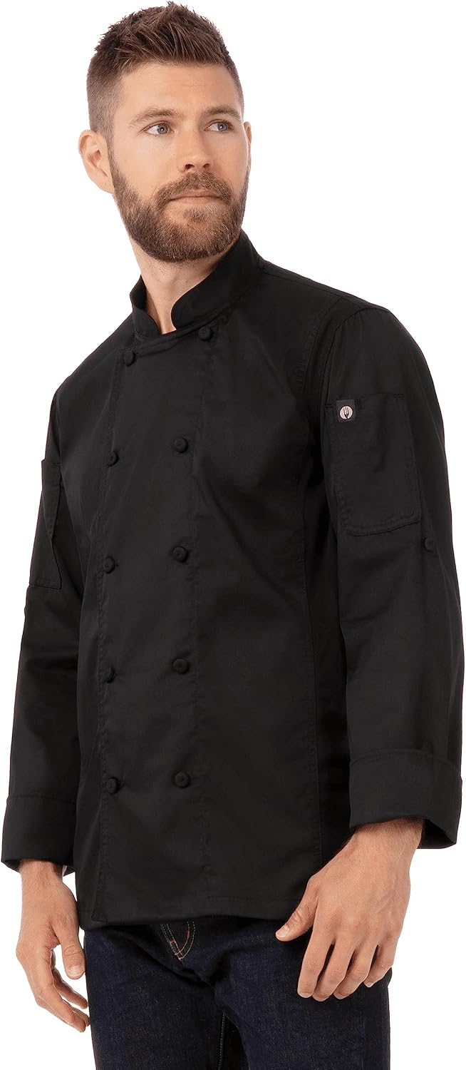 Chef Works Men's Bowden Chef Coat