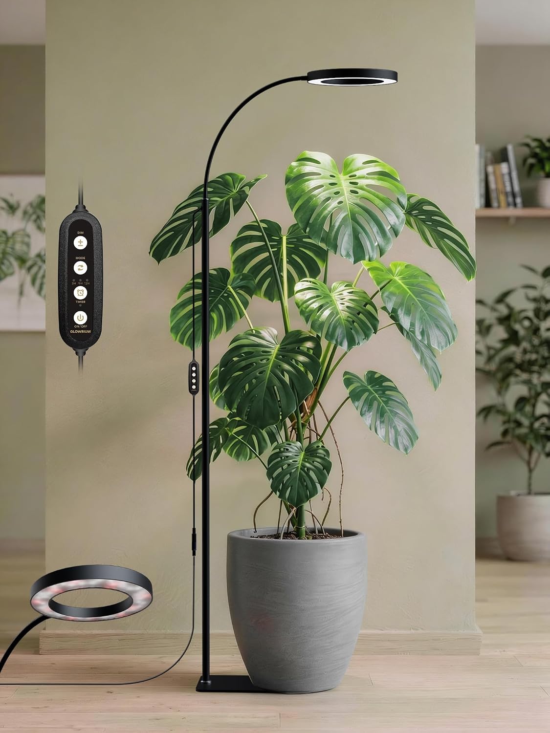 Grow Lights for Indoor Plants,LED Plant Light with Stand for Indoor Growing