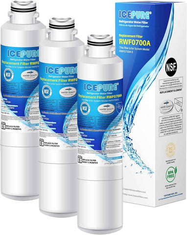 ICEPURE Water Filter Replacement for Samsung DA29-00020B HAF-CIN/EXP 3 Pack
